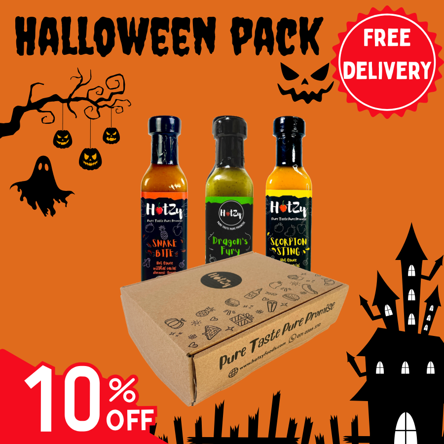 HALLOWEEN OFFER PACK - Hot Sauce Trio